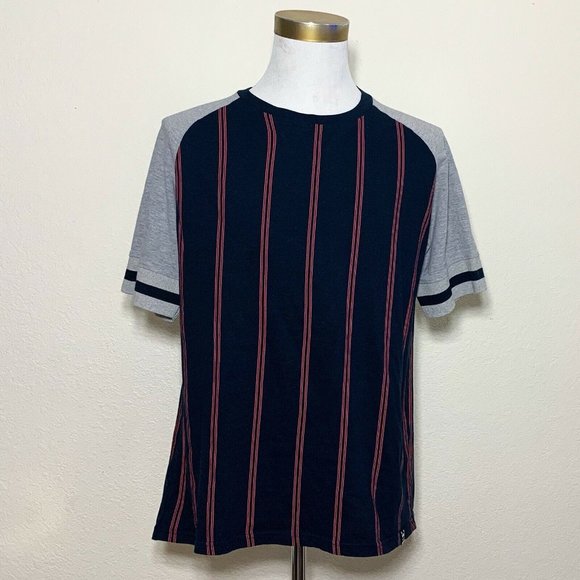 Westy Blue Stripe Raglan T-Shirt Size XL - Picture 1 of 8